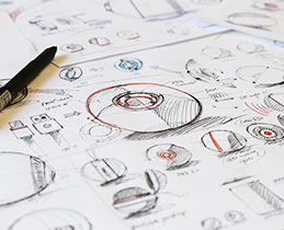 Luna speaker design sketches