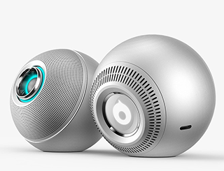 Futuristic Luna Speaker